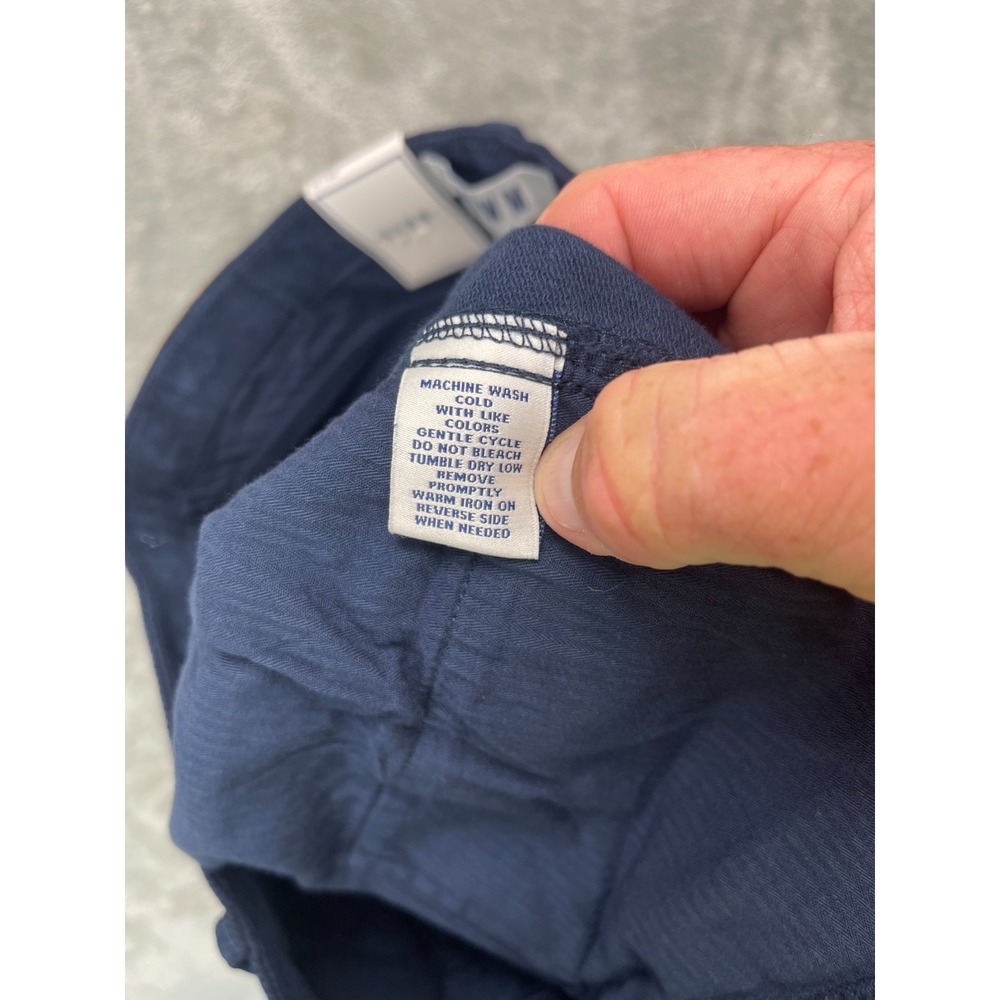 NWT ROWM Men's Corduroy Pants 34x34 (Real 34x33) Navy Comfy Casual‎ Office Work - Picture 9 of 12